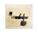29 Juli 61,1893-1965 Kunst av Julius Bissier