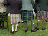 Highlanders in Kilts at the Lonach Gathering Lámina fotográfica por Jim Richardson