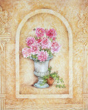 Vase of Flowers and Fresco Background II Posters av C. Beneforti Vase of Flowers and Fresco Background II Posters av C. Beneforti