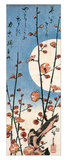 Blossoming Plum Tree with Full Moon Giclée-Druck von Ando Hiroshige