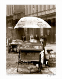 Pretzel Vendor, Duane Street, Manhattan, c.1918 Prints