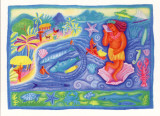 The Polynesians of Tahiti Print by Sue Williams