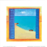 Window on the Sea II Poster av P. Birkin