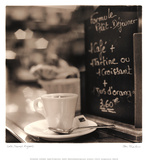 Café, Champs-Élysées Poster von Alan Blaustein