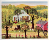 The Village Smithy Posters by Konstantine Rodko