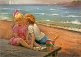 Beach Kids I Art