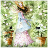 Fée d'Été Print by Joelle Wolff