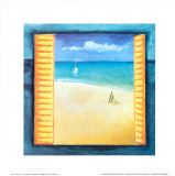 Window on the Sea IV Posters by P. Birkin