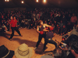Boxing at the Annual Horse Races in Birdsville Photographic Print by Medford Taylor