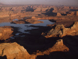 The Waters of Man-Made Lake Powell Rise in Glen Canyon Photographie par Walter Meayers Edwards