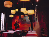 A Couple Dances the Tango at a Club in the San Telmo District Photographic Print by Pablo Corral Vega