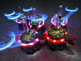 Swarm-Bots Working Together Using Swarm Theory Photographie par Mark Thiessen