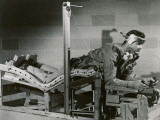 Researcher Tests a Pilot's Bed Photographic Print by  U.S. Gov'T Airforce