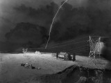 A Tiny Model Farm Built for Lightning Research and Power Line Tests Photographic Print by  Westinghouse Electric Corp.