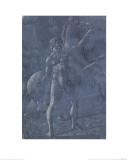 A Nude Man with a Horse Giclée-tryk af Benozzo Gozzoli A Nude Man with a Horse Giclée-tryk af Benozzo Gozzoli