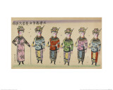 Training at a Tianjin Girls’ High School Giclee Print by Xifuxing Laohuadian