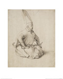 A Turkish Janissary Lámina giclée por Gentile Bellini A Turkish Janissary Lámina giclée por Gentile Bellini