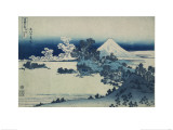 Shichiri Beach in Sagami Province, Katsushika Hokusai, Japan, Edo Period 1830-1833 Giclee Print by Katsushika Hokusai