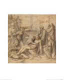 Lamentation Giclee Print by Andrea Solario