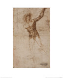 A Youth Beckoning Giclee Print by Michelangelo 