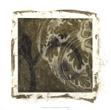 Embellished Scroll Nine Patch III Art par Jennifer Goldberger