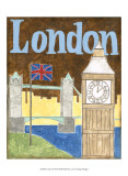London Posters by Megan Meagher