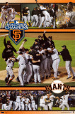 2010 World Series Champs - San Francisco Giants Póster
