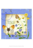 Butterfly Meadow I Art by Jane Maday