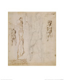 Eight Studies of Nude Children reproduction procédé giclée par Michelangelo 