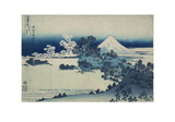 Shichiri Beach in Sagami Province, Katsushika Hokusai, Japan, Edo Period 1830-1833 Lámina giclée por Katsushika Hokusai Shichiri Beach in Sagami Province, Katsushika Hokusai, Japan, Edo Period 1830-1833 Lámina giclée por Katsushika Hokusai