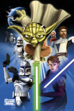 Clone Wars - Yoda Affiches