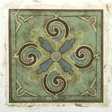 Ornamental Tile V Poster par Chariklia Zarris