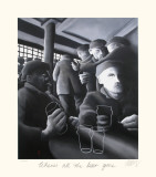 Where's All the Beer Gone Limited Edition by Mackenzie Thorpe