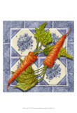 Carrot Tile Art by Abby White