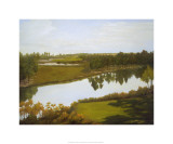 Windless Day at Pine Valley's Fifth, c.1926 Giclee Print by Michael G. Miller