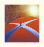 A Crossroads Limitierte Auflage von Mackenzie Thorpe