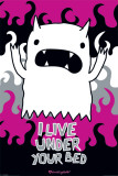 David & Golith Monster Mash - I Live Under Your Bed Prints