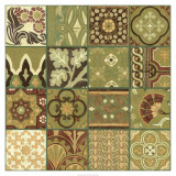 Pistachio Patchwork I Prints by Chariklia Zarris