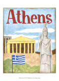 Athens Print by Megan Meagher