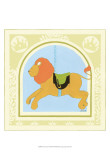 Lion Carousel Prints by June Erica Vess