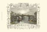 Windsor Bridge Poster by William Tombleson