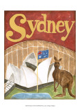 Sydney Poster von Megan Meagher