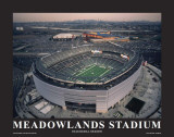 New York Jets at New Meadowlands Stadium Print by Mike Smith