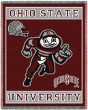 Ohio State University Throw Blanket