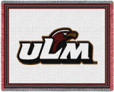 University of Louisiana at Monroe, Warhawks Throw Blanket University of Louisiana at Monroe, Warhawks Throw Blanket