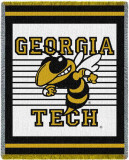Georgia Tech, Logo Throw Blanket