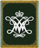 William & Mary, Cipher Throw Blanket William & Mary, Cipher Throw Blanket