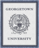 Georgetown University Throw Blanket