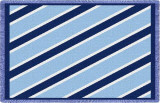 Spirit: Light and Dark Blue Throw Blanket