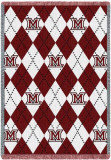 Miami of Ohio University, Plaid Throw Blanket